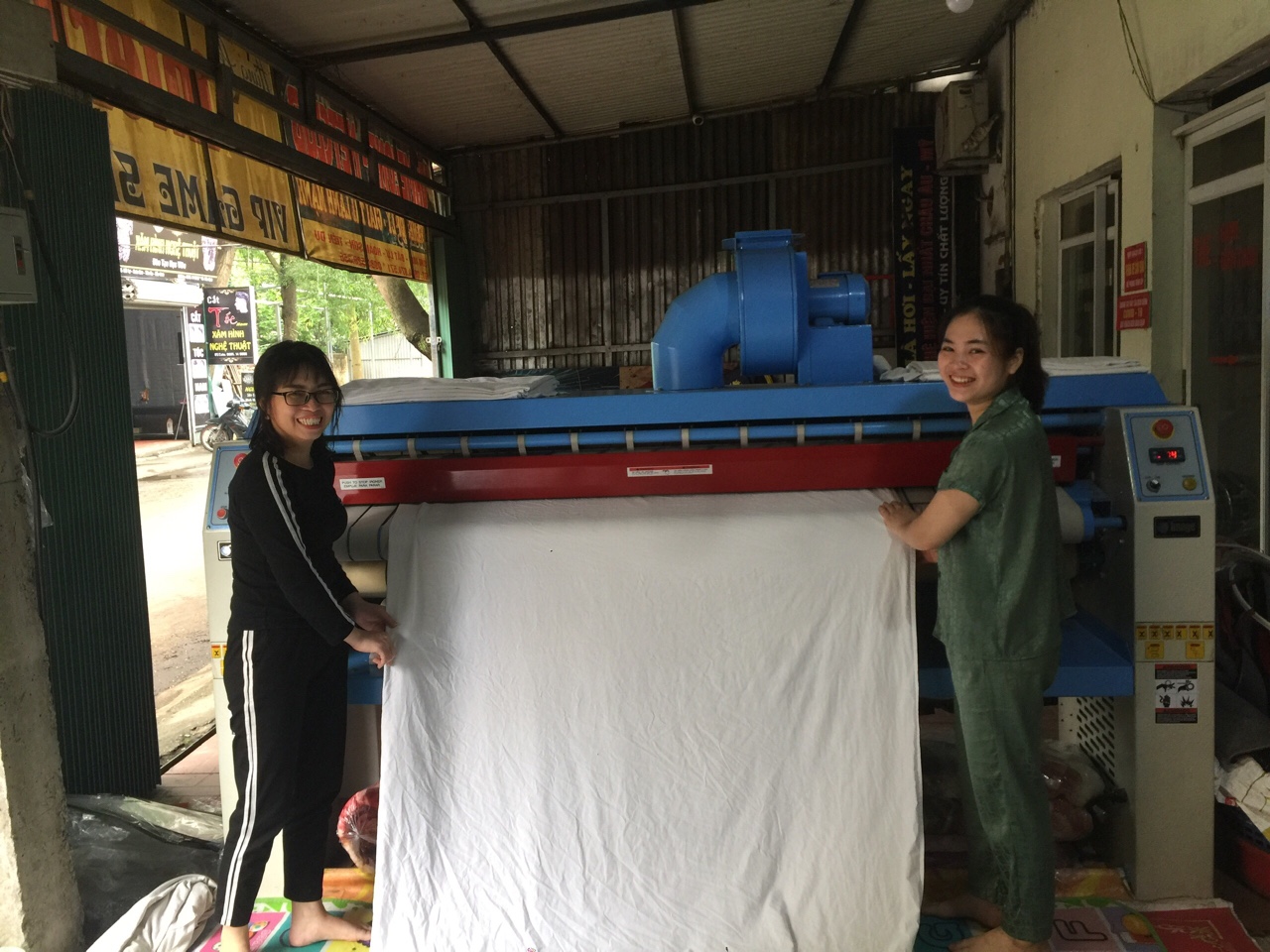 Máy móc giặt là - Giặt Là Bắc Ninh - Công Ty TNHH TM & DV Giặt Là Hùng Len